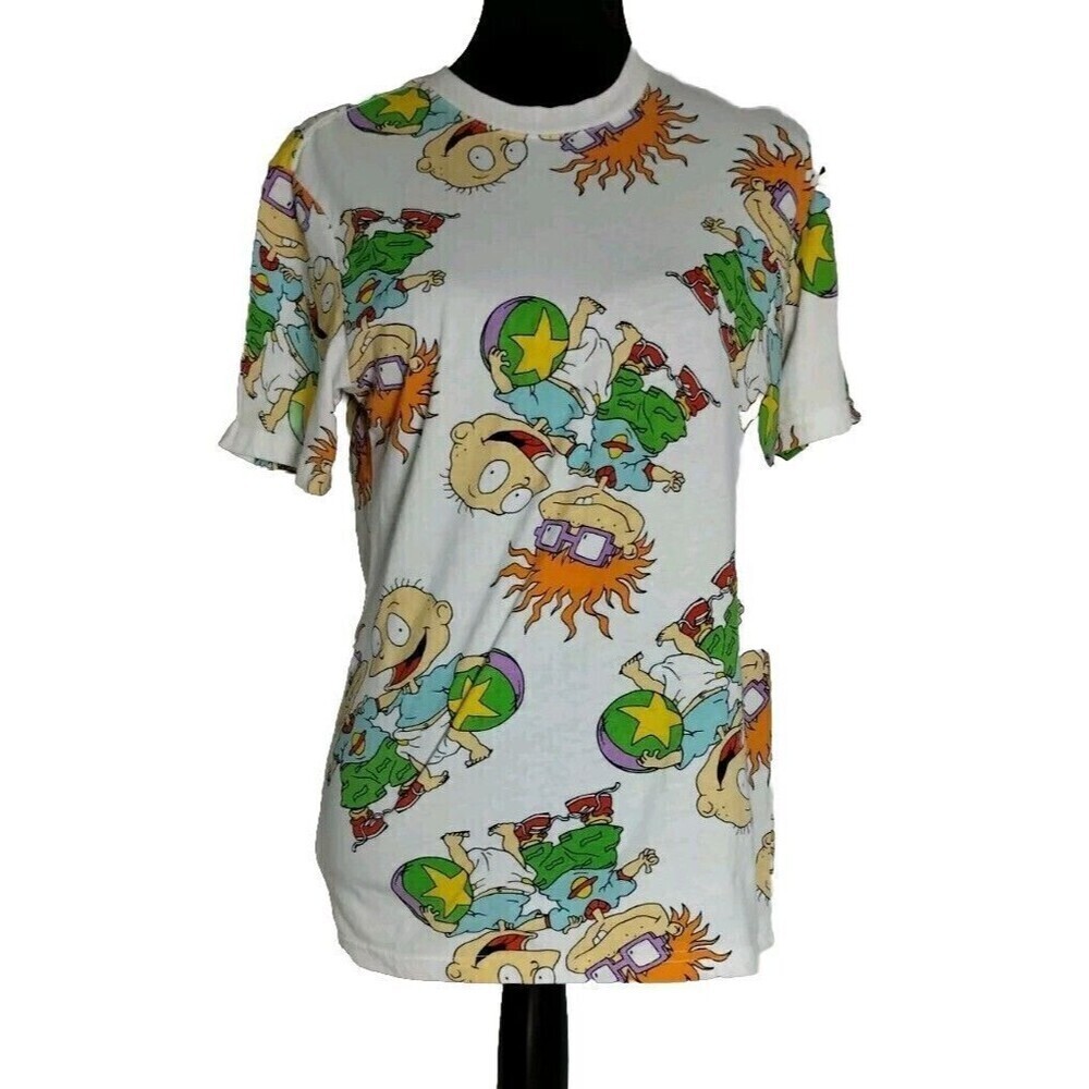 Nickelodeon‎ Rugrats Men's All Over Print T-shirt Tee Size Medium